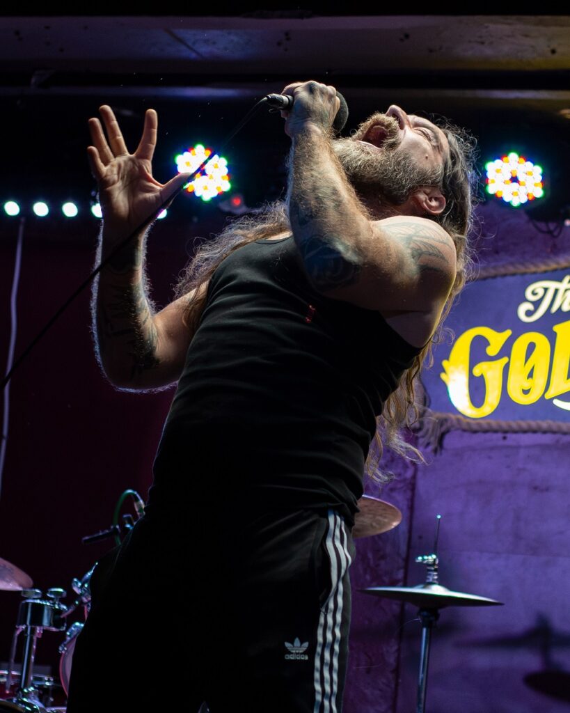 Singer of Grindcore band Willy